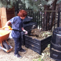 What's worthy of a 100th post?  Compost!